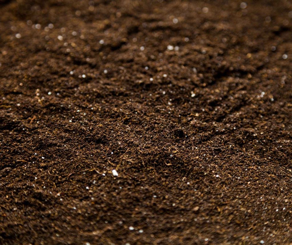 background of soil
