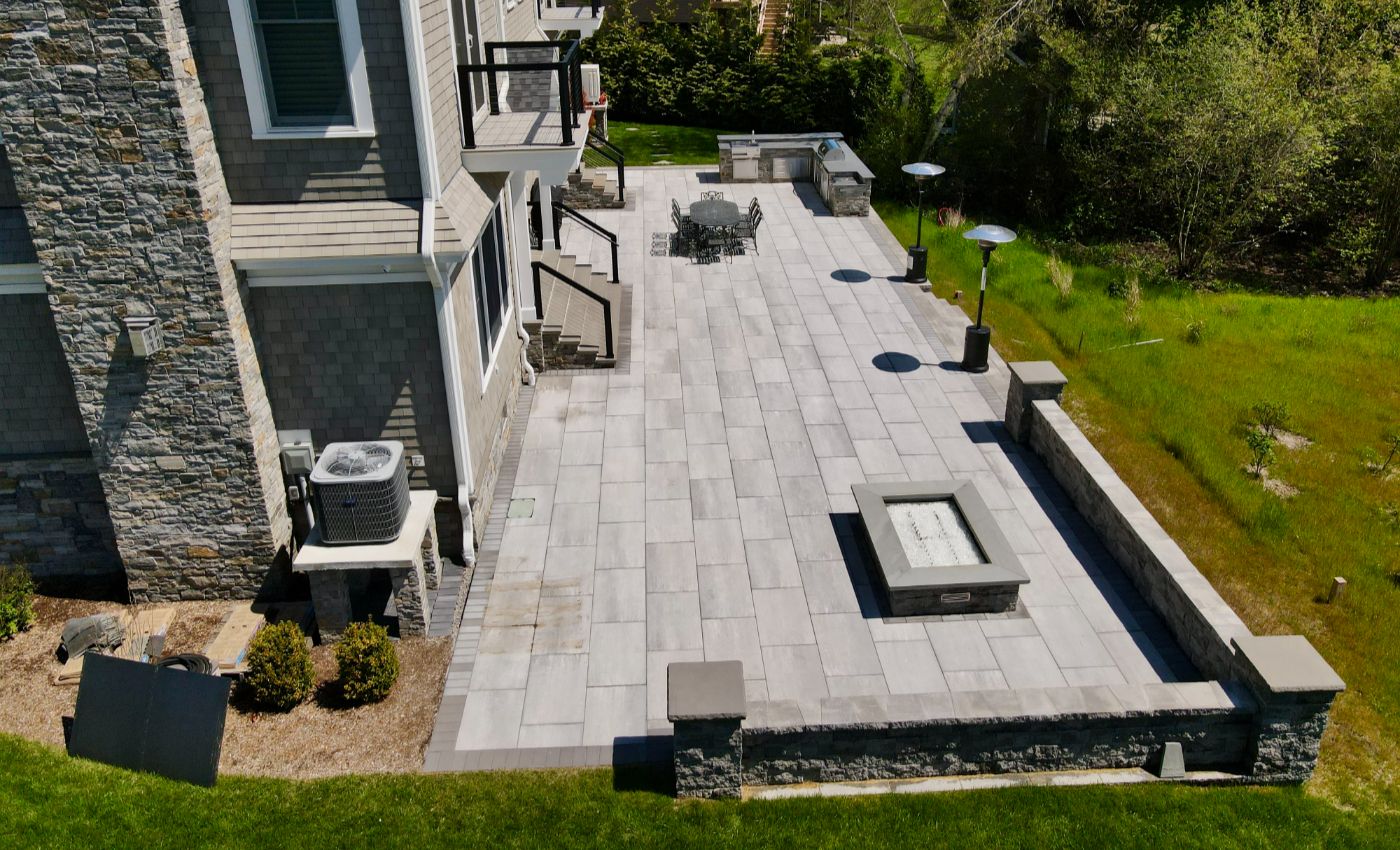 outdoor living & hardscape project in westerly, ri-160