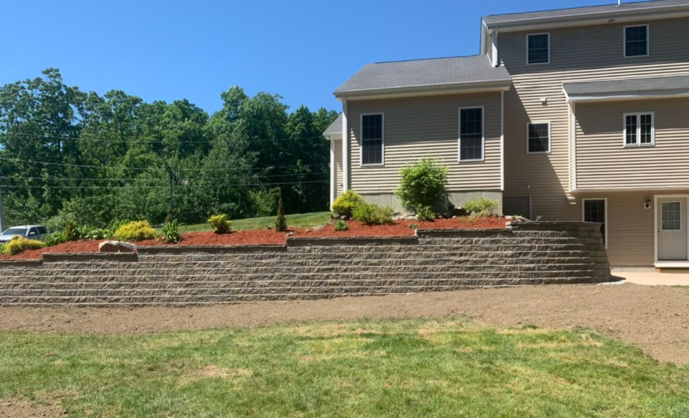 retaining walls installation-089
