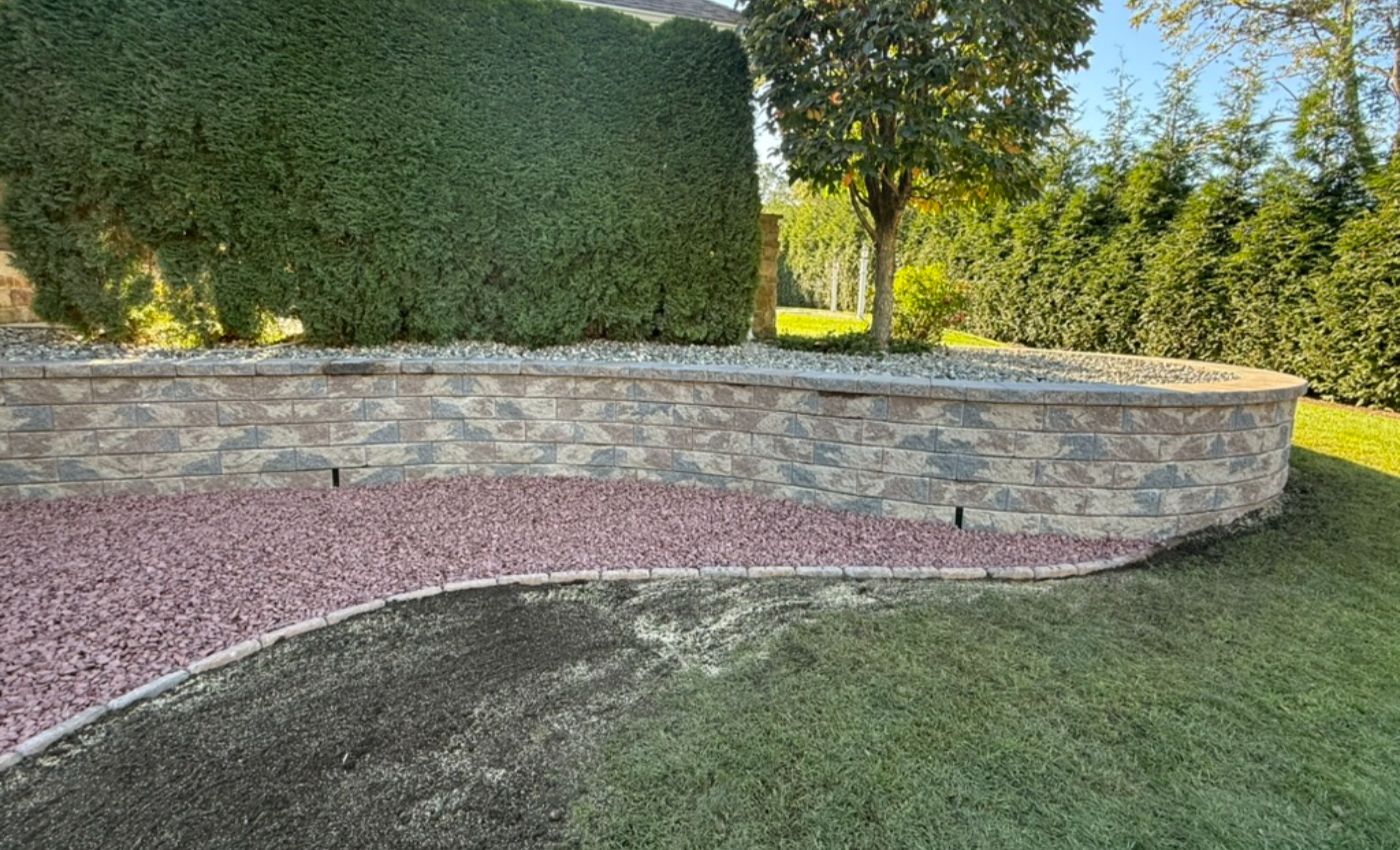 retaining walls installation-090