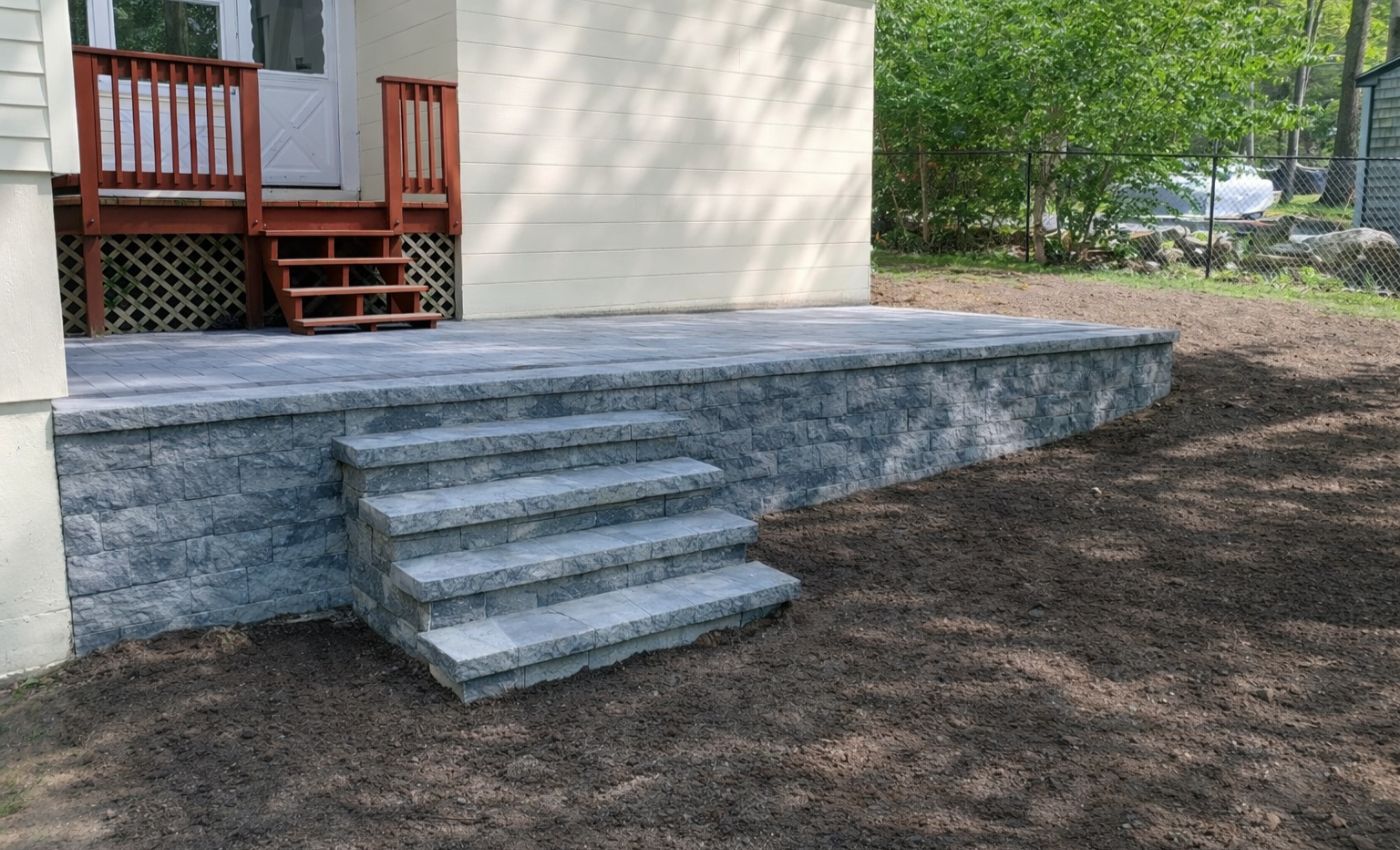 retaining walls installation-091