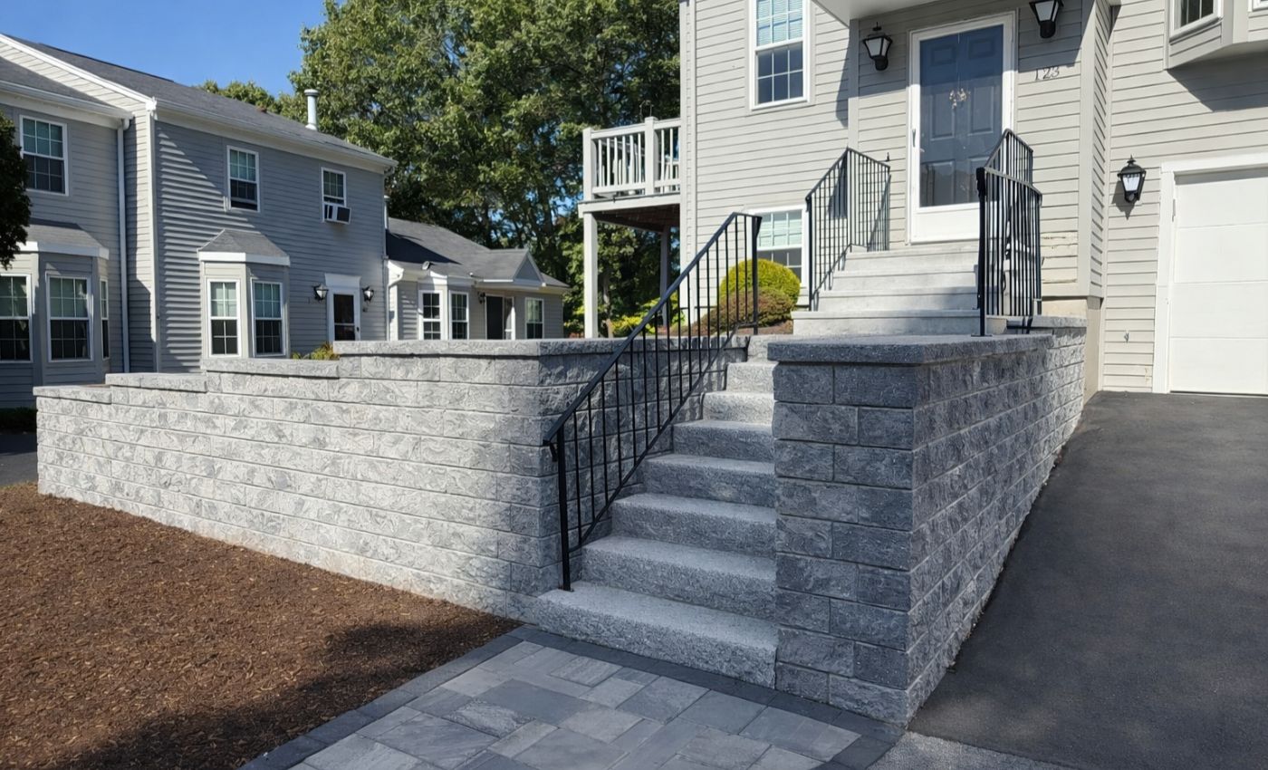 retaining walls installation-093