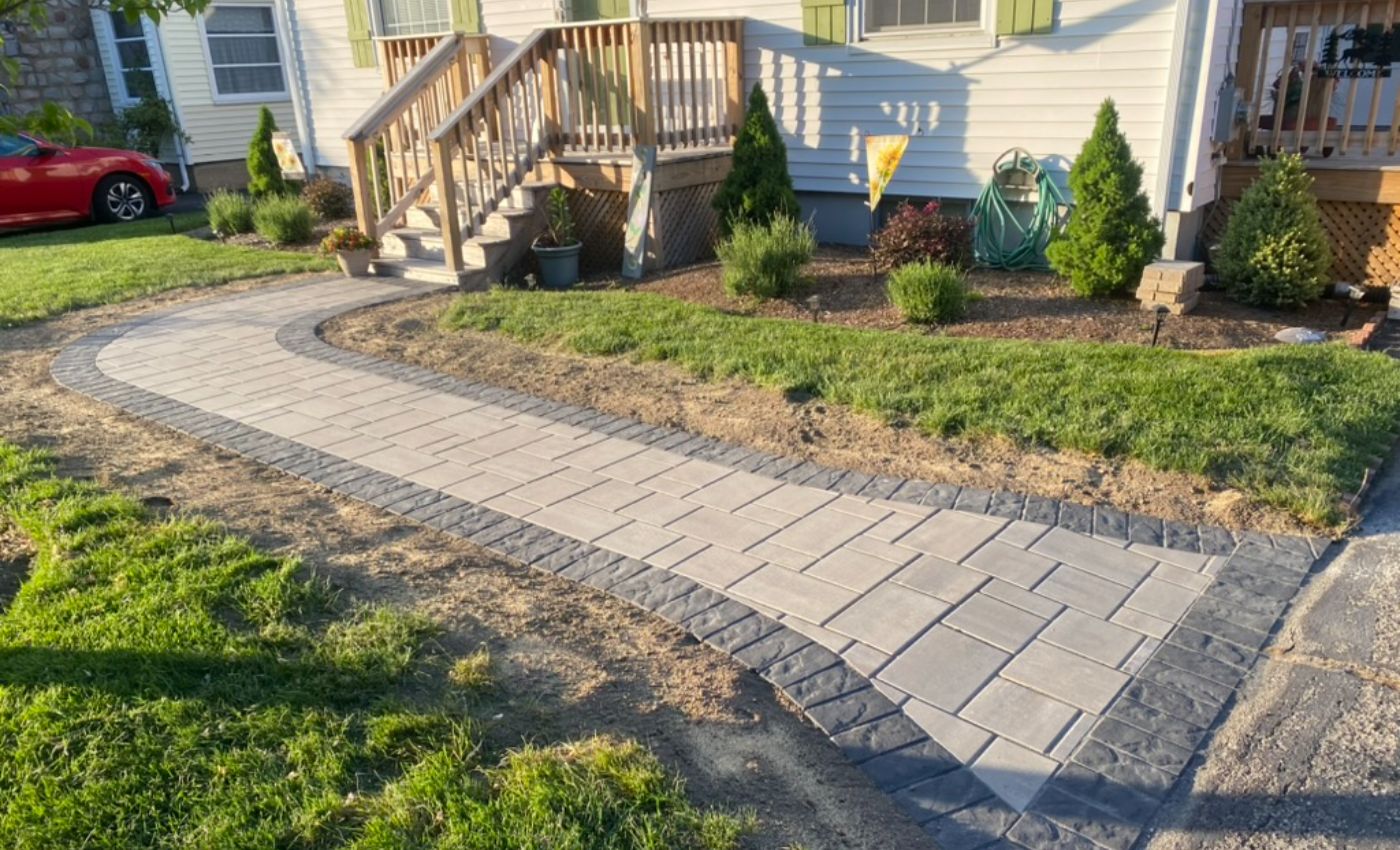 walkway installation in north smithfield, ri-127