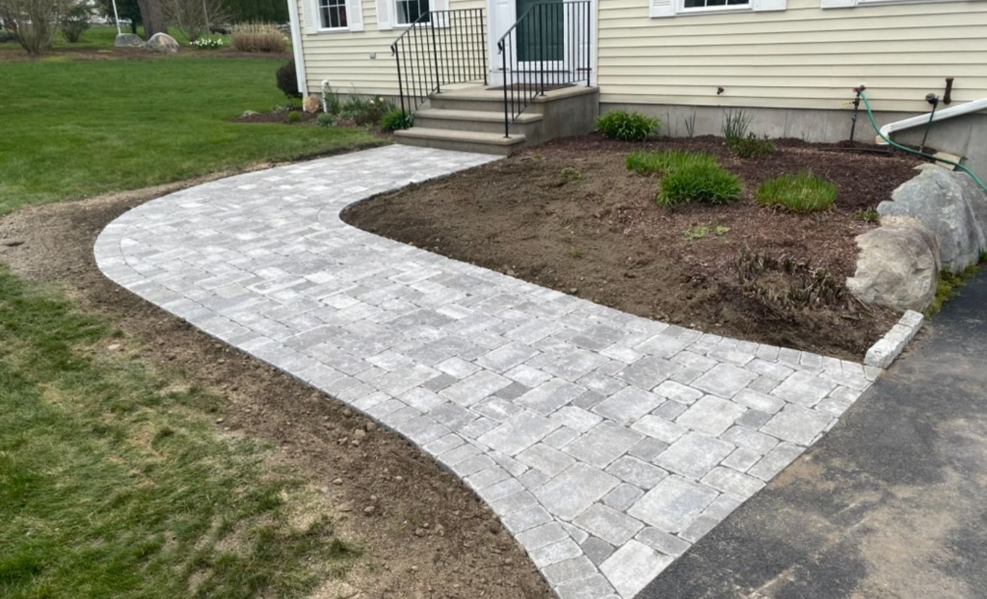 walkway installation in north smithfield, ri-129