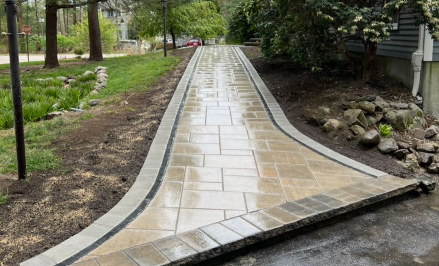 walkway installation in north smithfield, ri-142